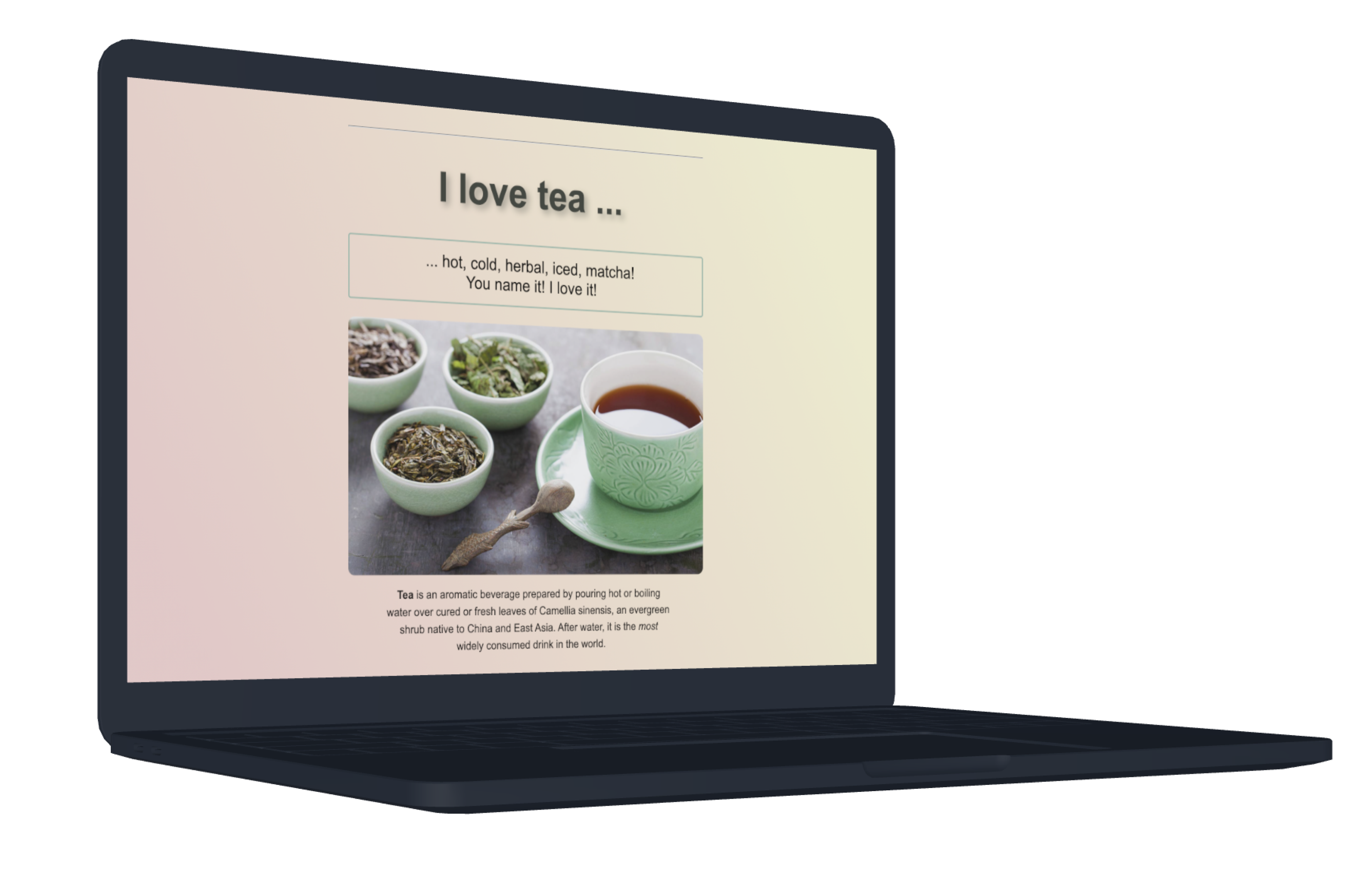 Tea Project